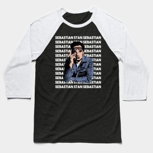 Sebastian Stan Baseball T-Shirt